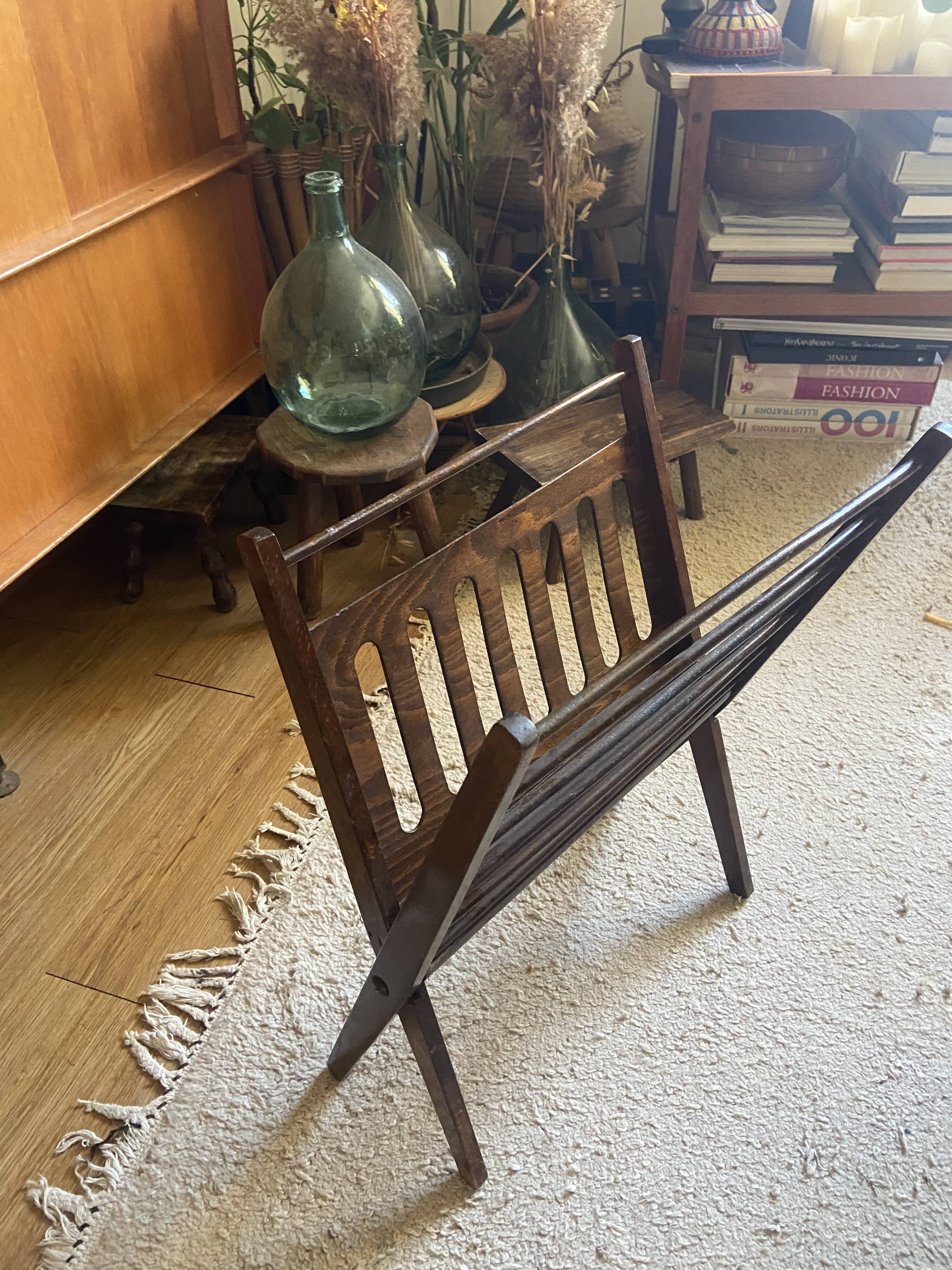 Cees Braakman magazine holder for Pastoe