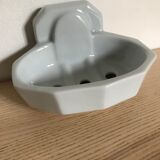 Porcelain soap holder