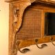 Wall dressing coat rack
