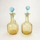 Old pair of George Sand decanters, Cristal de Portieux