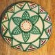Ceramic plate by Antoine Fazio Vallauris Ø20.5cm
