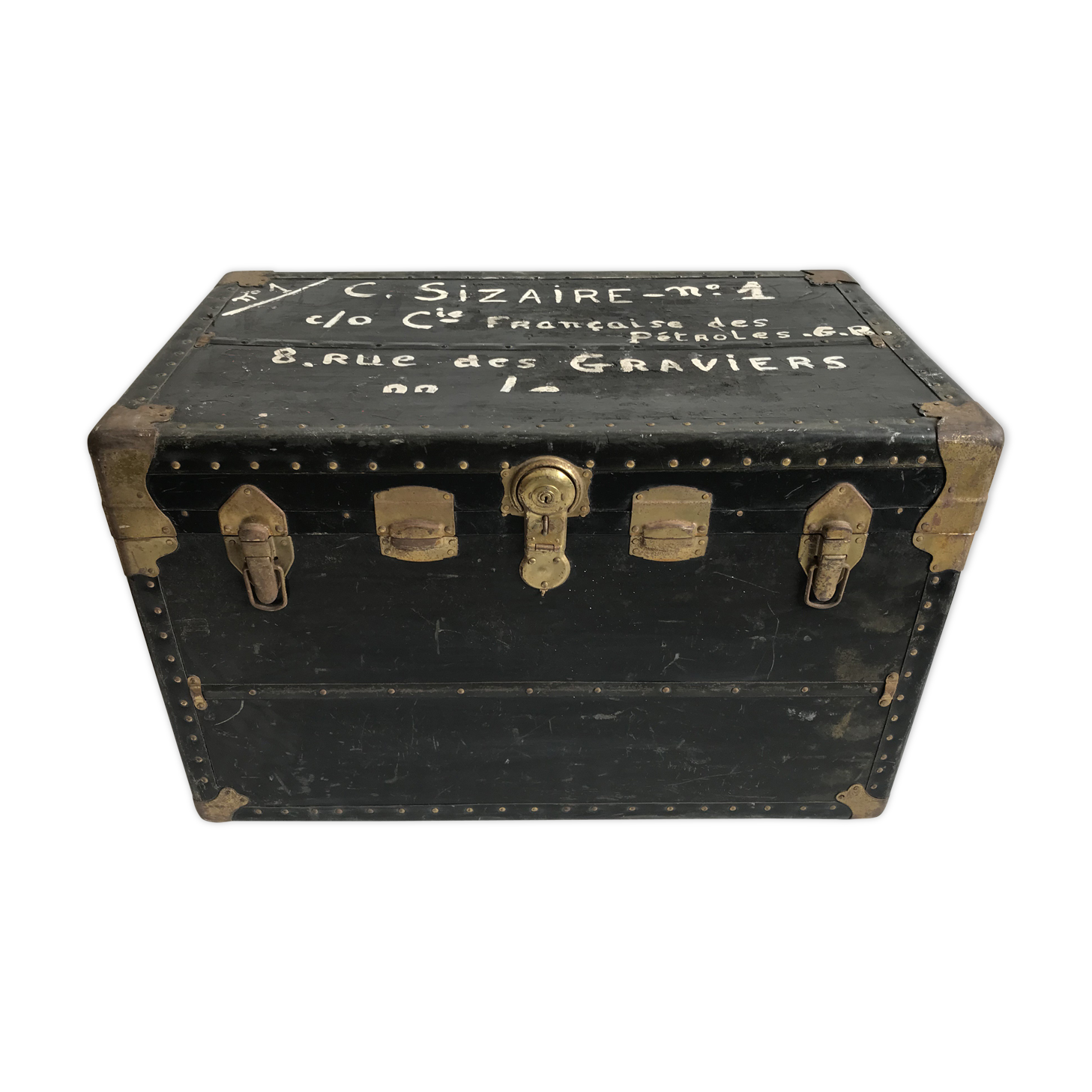 Wooden and metal box