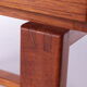 Vintage teak chest of drawers with leather handles by fröseke nybrofabrik, 1970s
