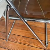 Plexiglass folding chair