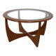 Round Astro Coffee Table in Teak by Victor Wilkins for G-Plan, United Knigdom, 1960s