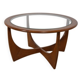 Round Astro Coffee Table in Teak by Victor Wilkins for G-Plan, United Knigdom, 1960s