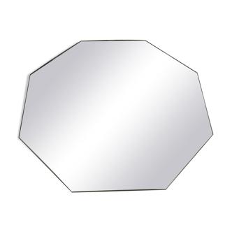 Octagonal bevelled mirror 29x29cm