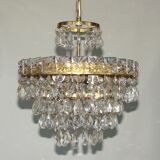 Crystal chandelier cascade, 1960s