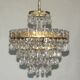 Crystal chandelier cascade, 1960s