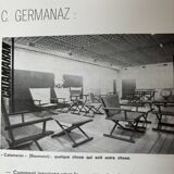 Christian Germanaz, catamaran armchair, Bauman 1977