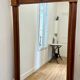 Large antique mirror in solid wood and bronze – Empire style