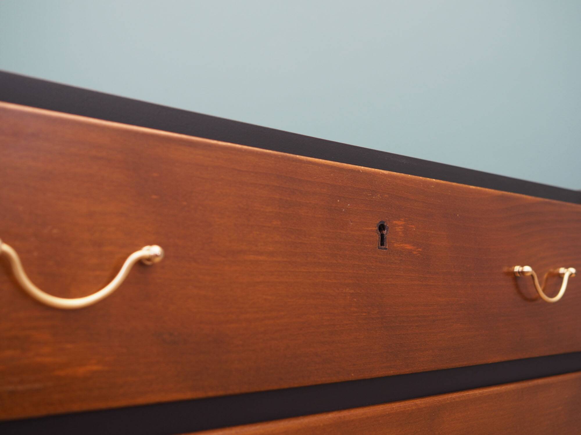Walnut chest of drawers, Danish design, 1960s, production: Denmark