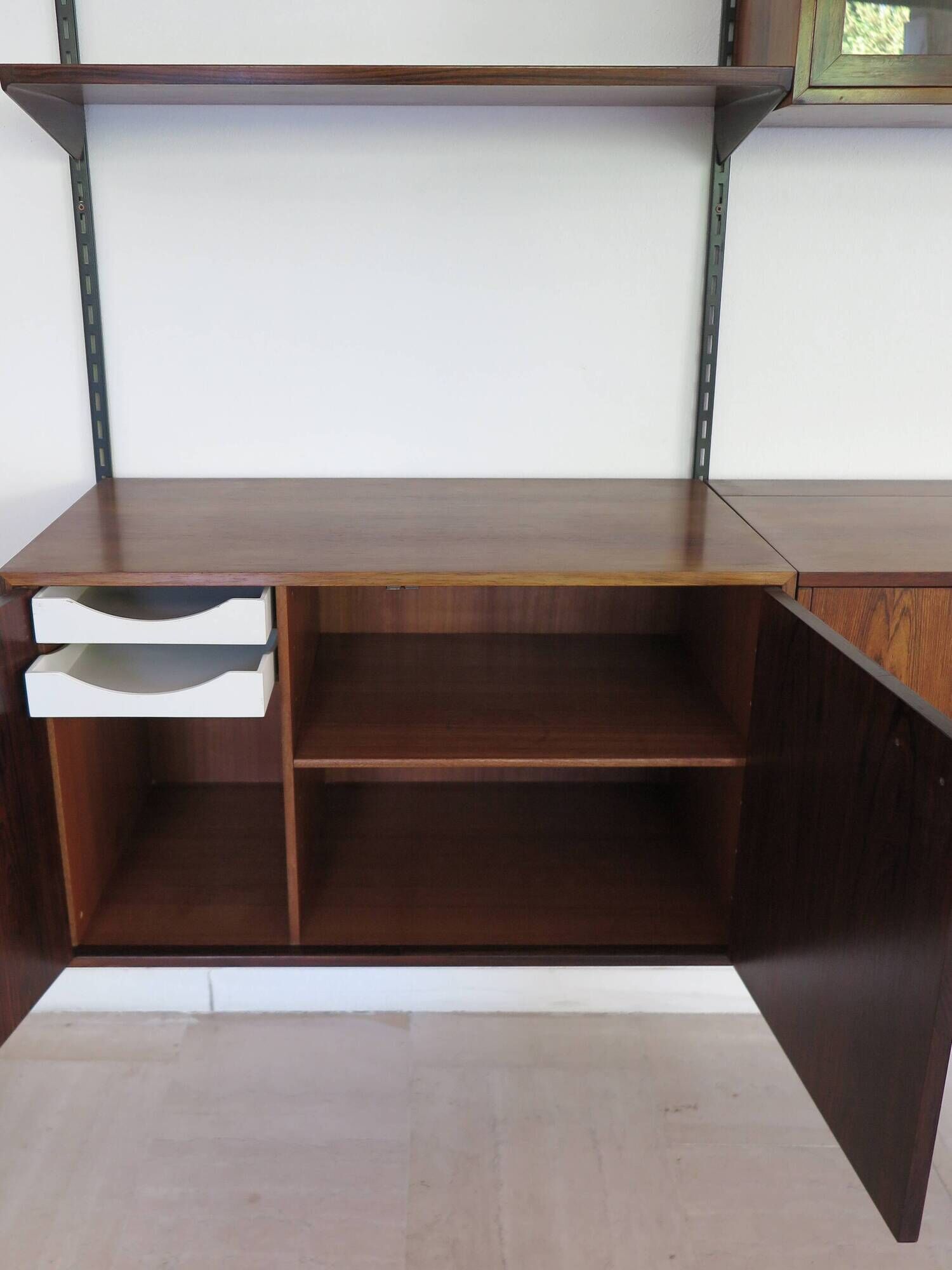 Kai Kristiansen Scandinavian shelving system, Denmark 1960s