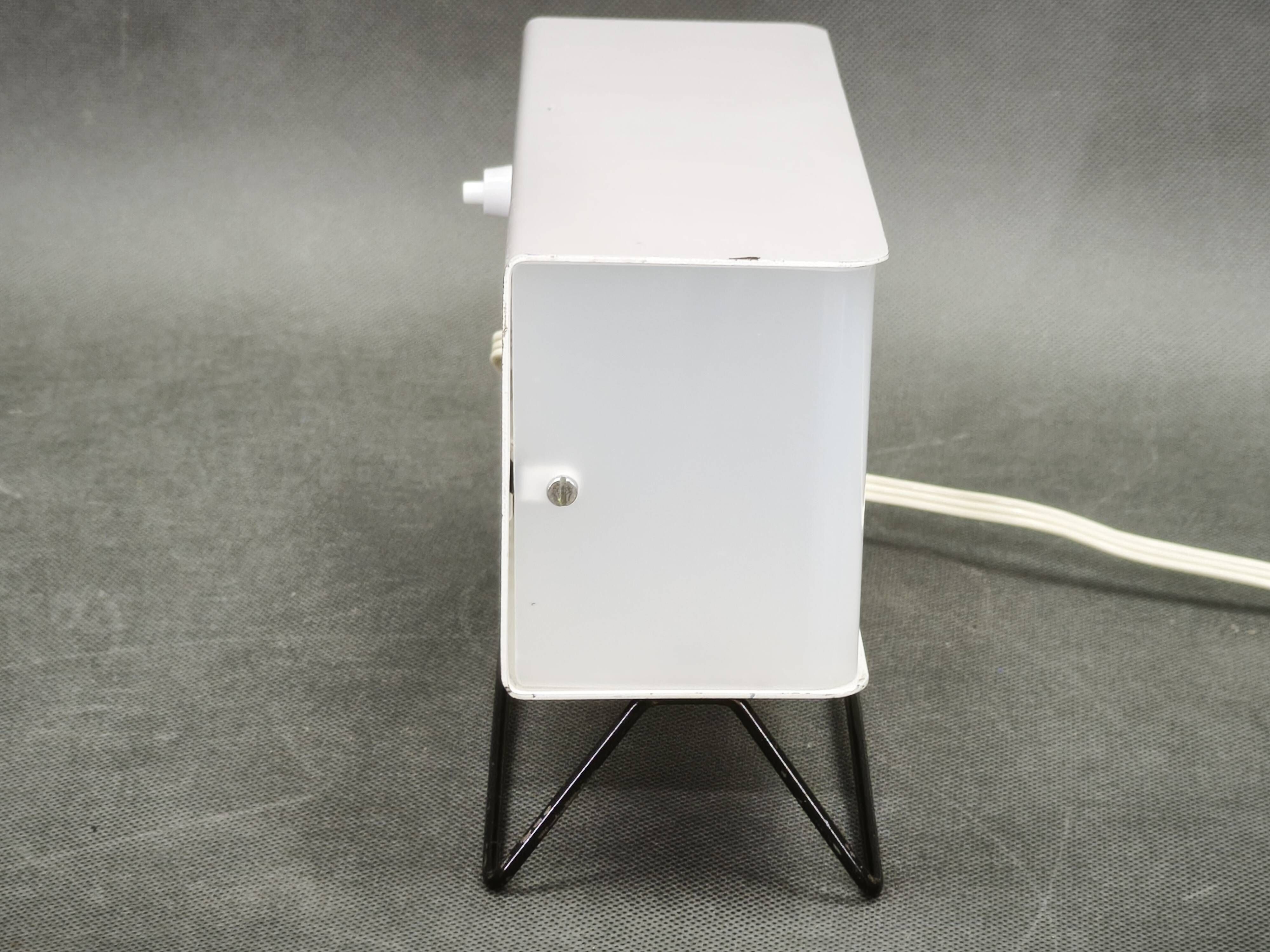 1970s Pokrok Žilina PS 11 Industrial Table Lamp, Czechoslovakia