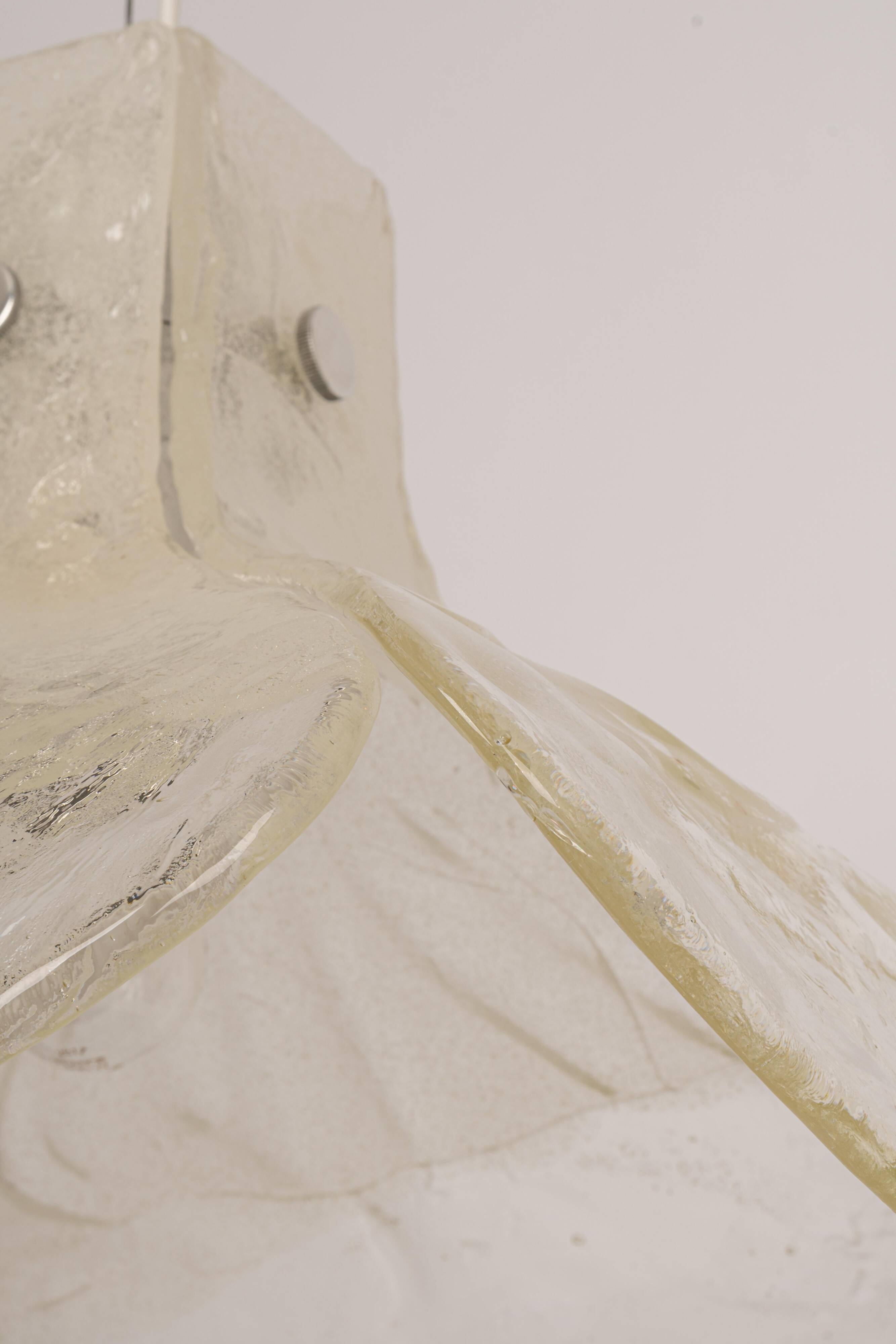 Murano glass chandelier designed by Kalmar, Germany, 1960s