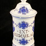 Pot a pharmacy - ext- ruscus. ac in faience of st clement