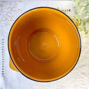 Vintage Ceramic Lion Head Soup Tureen - Honey, Made in France