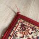 Ancient Pair of Red Kashan Oriental Ispahan Persian Rugs