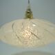 Speckled glass pendant light