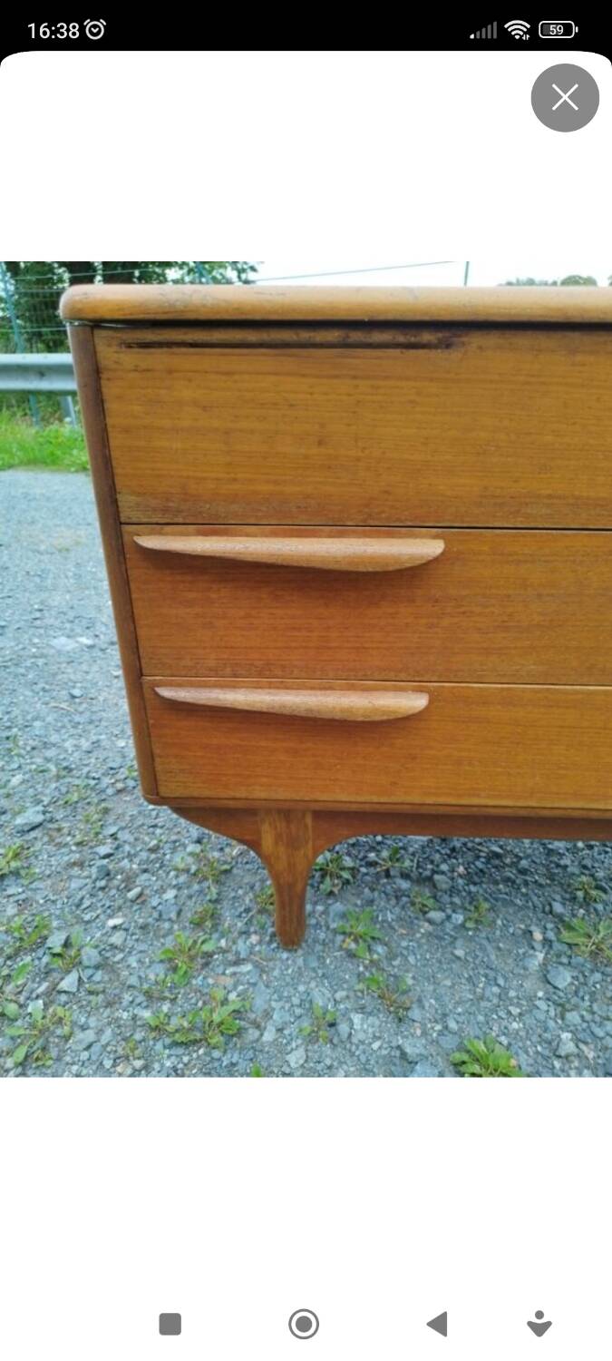 Teak dressing table