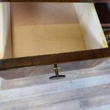 Pair of Art Decò bedside tables in mahogany