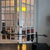 Articulated lamp with balance wheel 80s