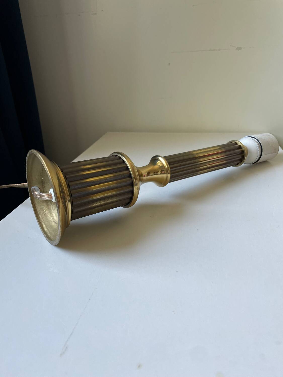 Vintage art deco style lampbase   height 32  cm