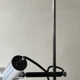Articulated desk lamp in chrome metal, Lita France 1970