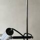 Articulated desk lamp in chrome metal, Lita France 1970