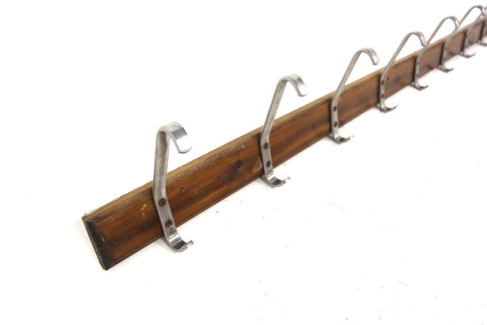 Patère scandinave en pin, Suède, 1960