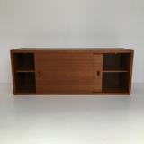 Vintage Scandinavian wall sideboard