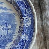 Large antique plate Villeroy and Boch