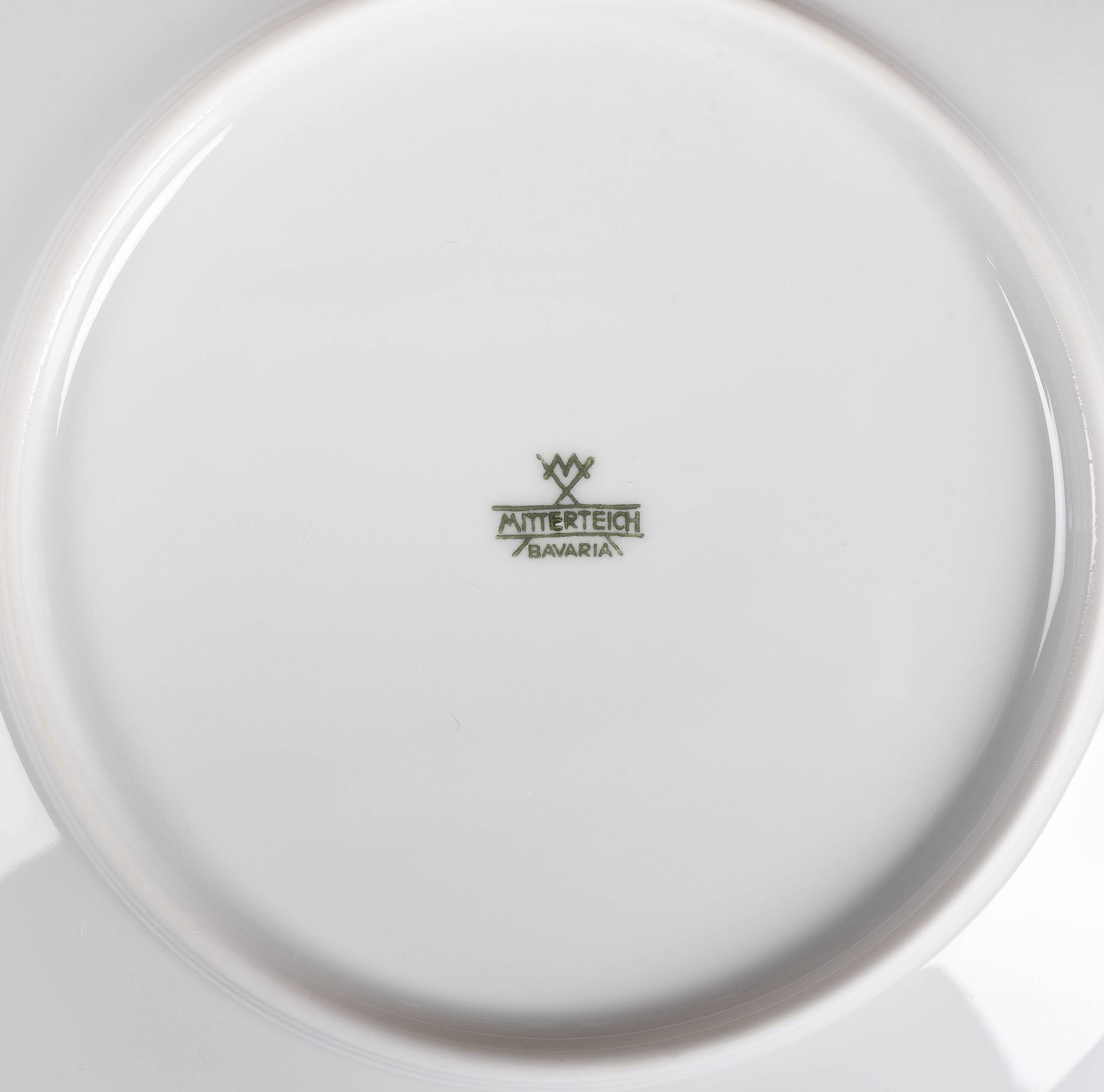 Vintage Bavarian porcelain plates