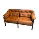2 seat sofa in tanned leather by Arne Norell for Coja