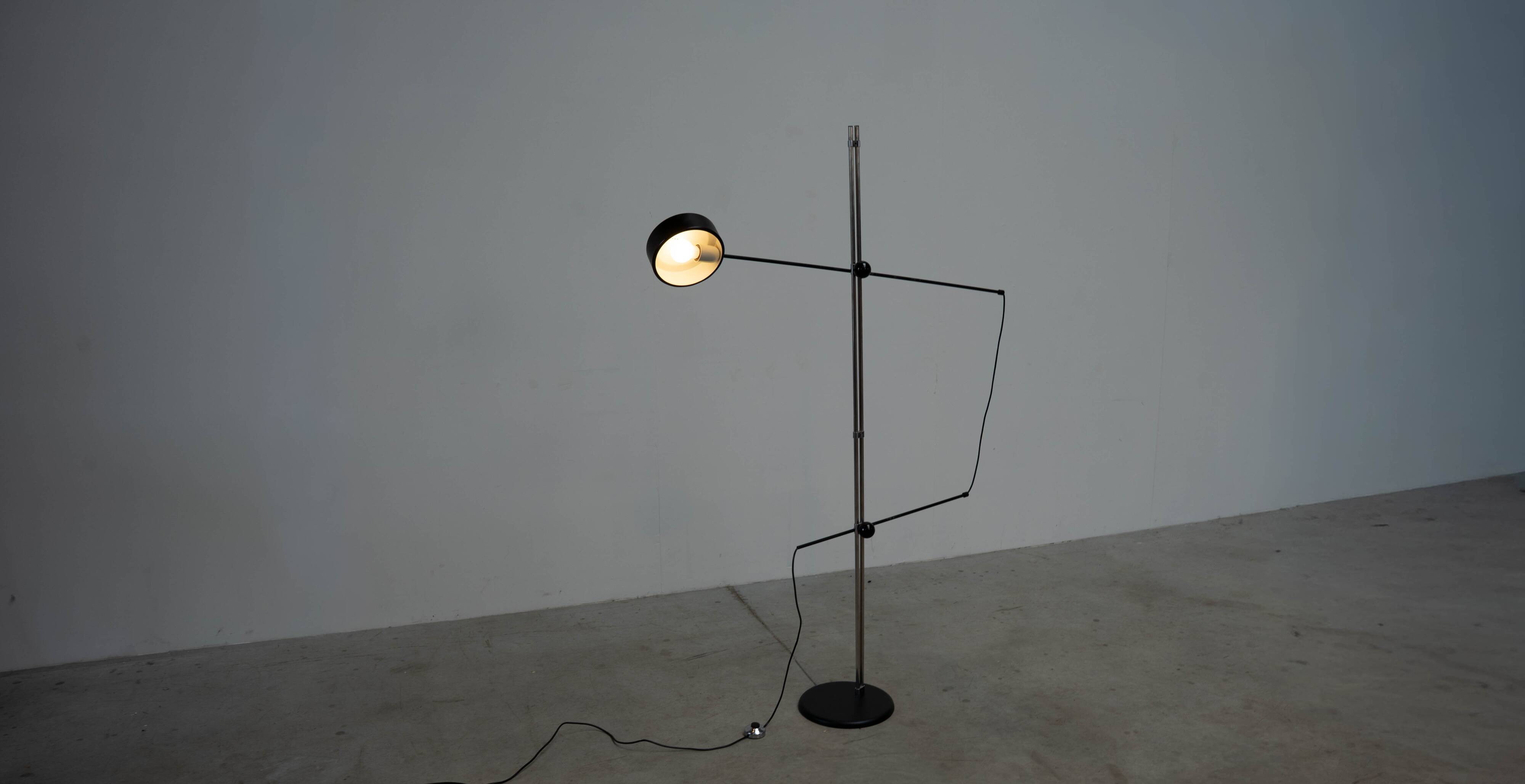 Postmodern "Bluebell" floorlamp by CP & PR Associati for Fontana Arte