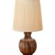 1960s table lamp Majolika