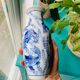 Vase chinois carpe koï vintage