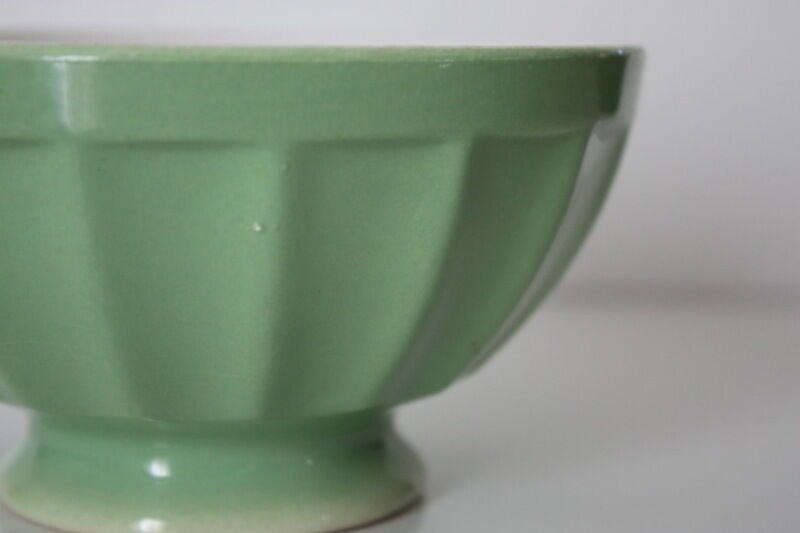 Old retro green Bowl