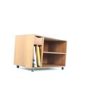 Meuble audio vintage Dyrlund en teck 'Glämmel'