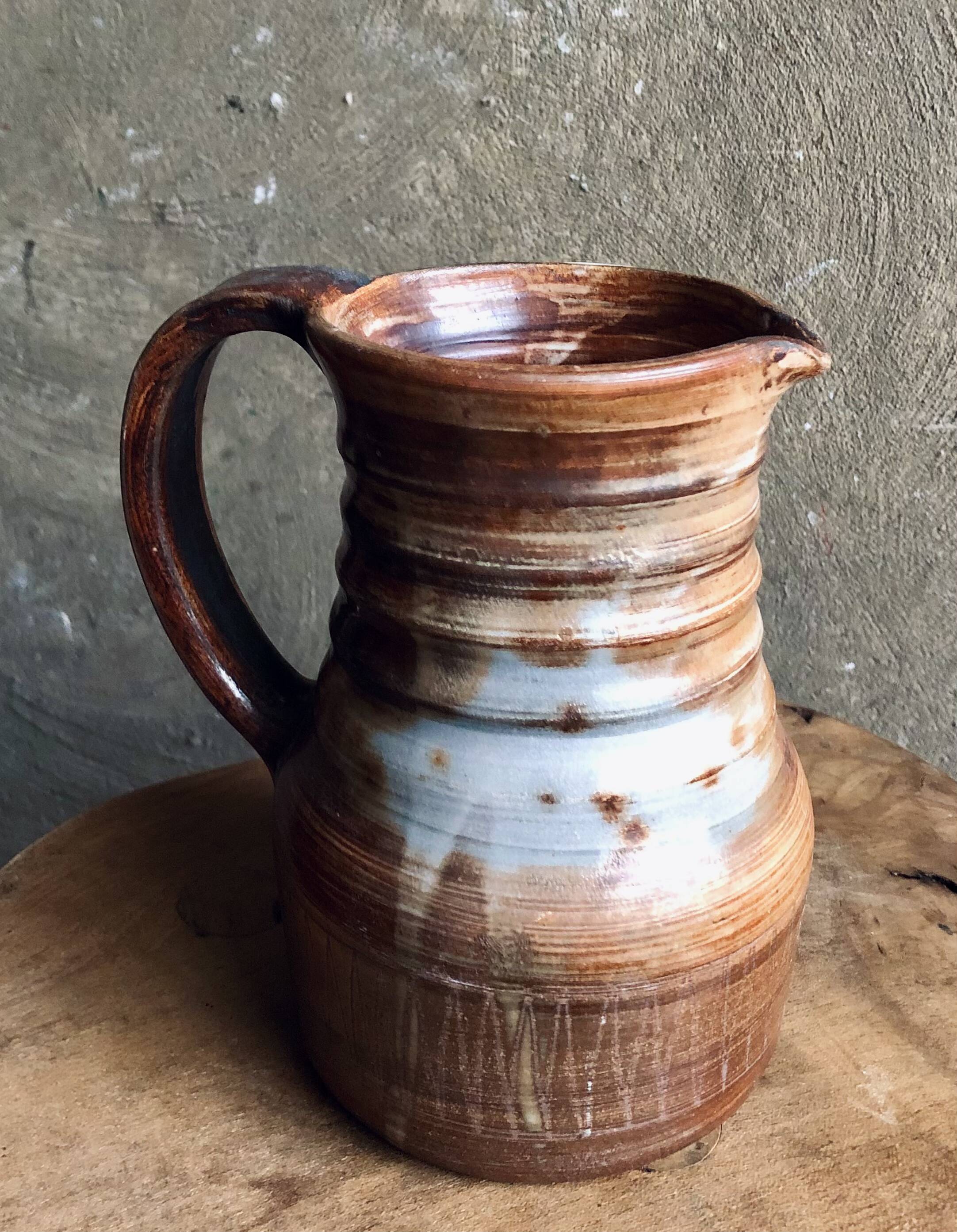 Handcrafted pitcher "The Potter's House" 1960-70