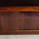 Designer bookcase Poul Hundevad 1960 Denmark mahogany