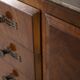 Vintage 1940s Italian-design Radica wood buffet sideboard