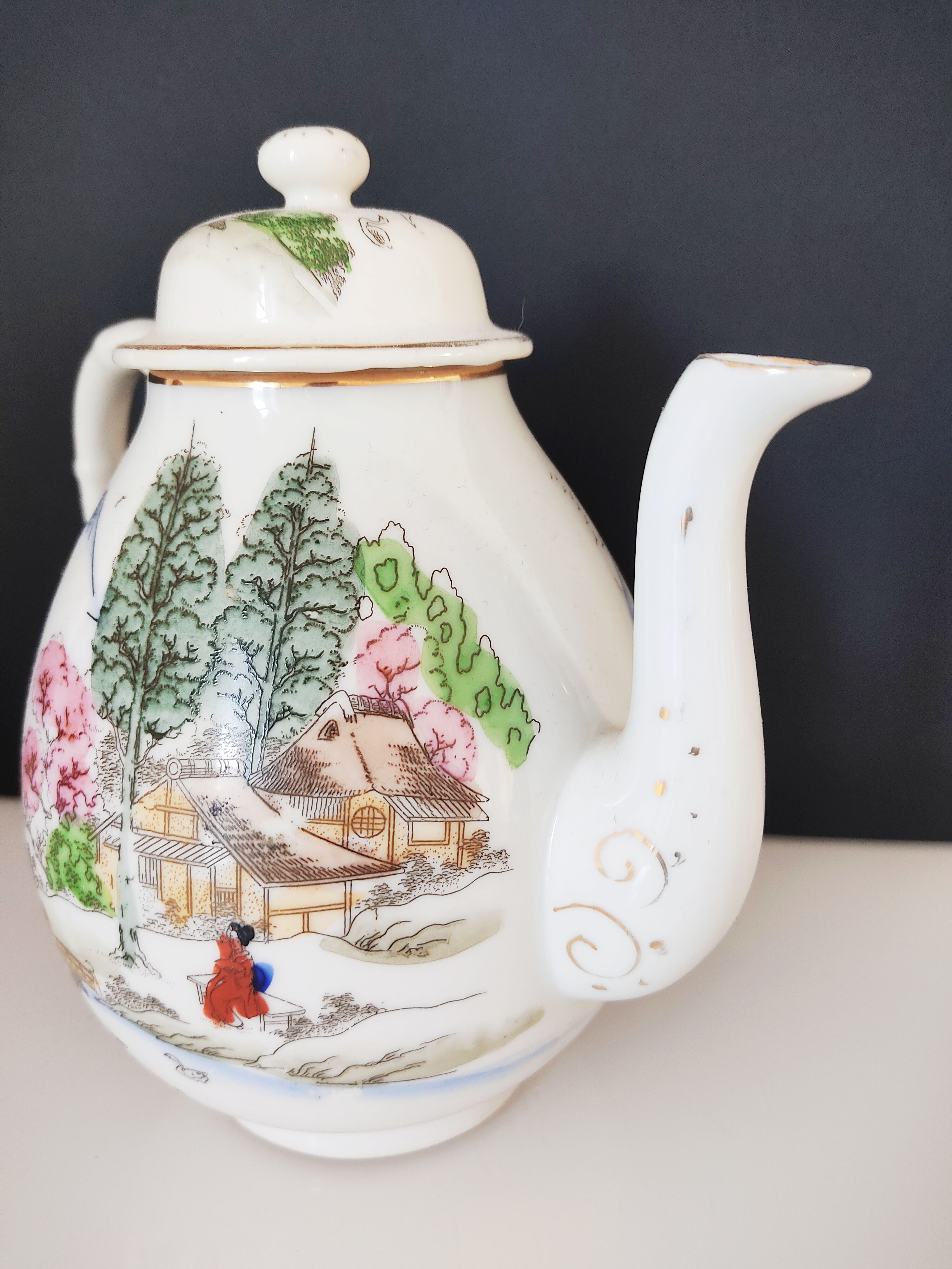 Japan porcelain teapot