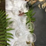 Set of 16 glasses/glasses including 10 large