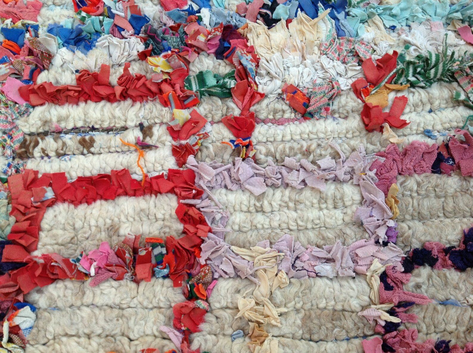 Carpet boucherouite 155x155cm