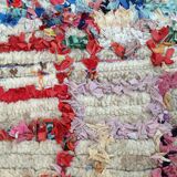 Tapis boucherouite 155x155cm