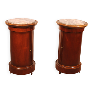 Paire de somnos en acajou