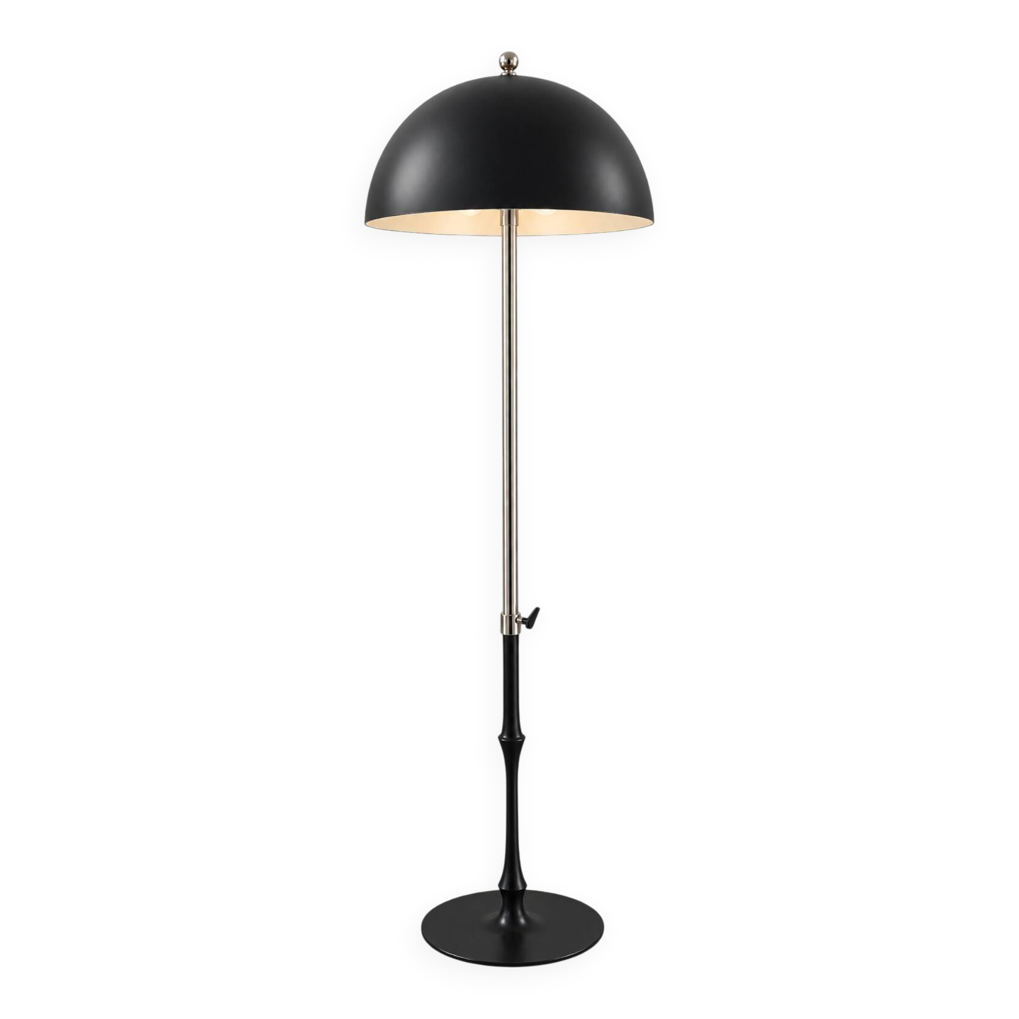 Une lampe de sol Vitra T25 des années 1970.