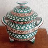 Large Robert Pucault soup tureen. 1950.