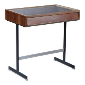 vitrine de table en palissandre
